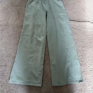 Hollister Sage Green Ultra High-Rise Pants